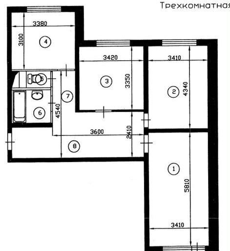 квартира г Москва ул Новаторов 10к/1 Новаторская фото 4