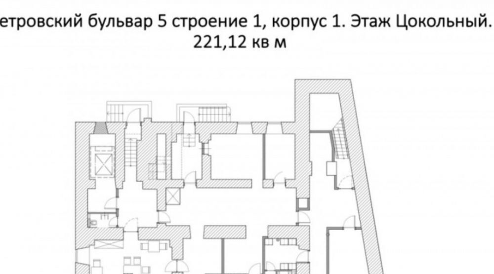 торговое помещение г Москва метро Трубная б-р Петровский 5с/1 муниципальный округ Тверской фото 3