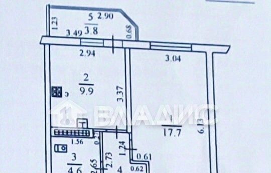 квартира г Новороссийск р-н Приморский ш Анапское 53к/1 фото 10