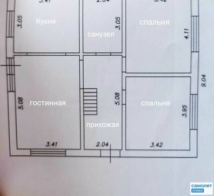 дом р-н Усть-Лабинский х Октябрьский муниципальное образование Краснодар, Парадная улица, 9 фото 6