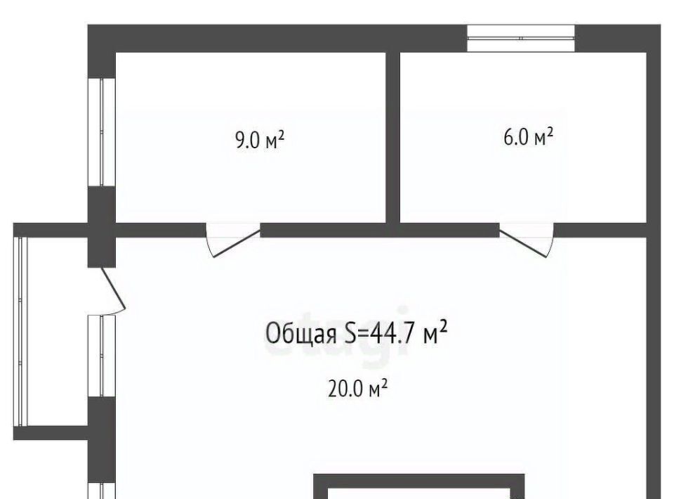 квартира г Брянск р-н Володарский ул Володарского 60а фото 2