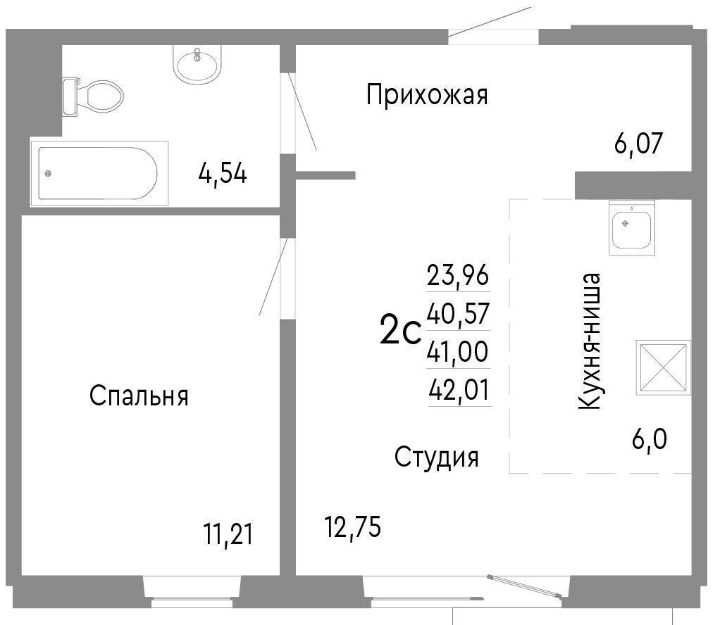 квартира г Челябинск р-н Советский ул Нефтебазовая 1 фото 1