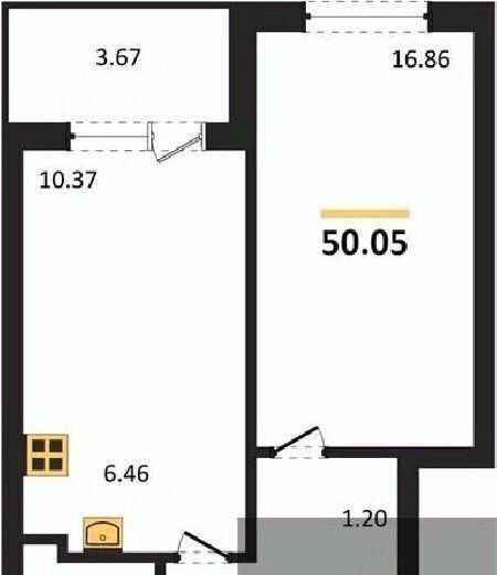 квартира г Воронеж р-н Центральный ул Ломоносова 116/1 фото 1