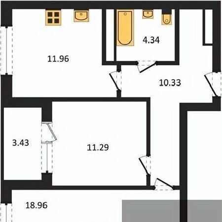 квартира г Воронеж р-н Центральный ул Ломоносова 116/2 фото 1