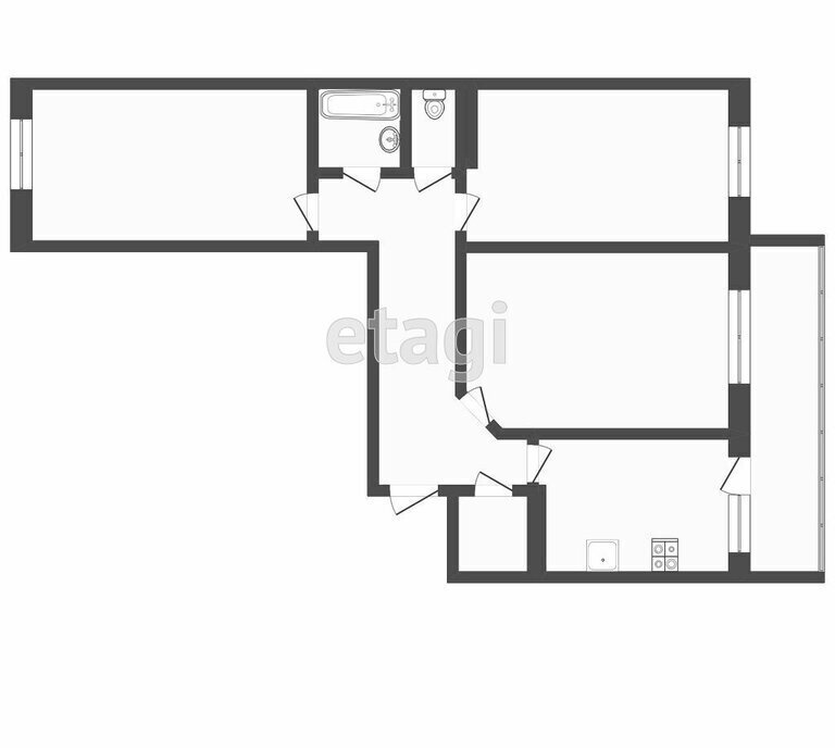 квартира г Набережные Челны ул Раскольникова 23 фото 11