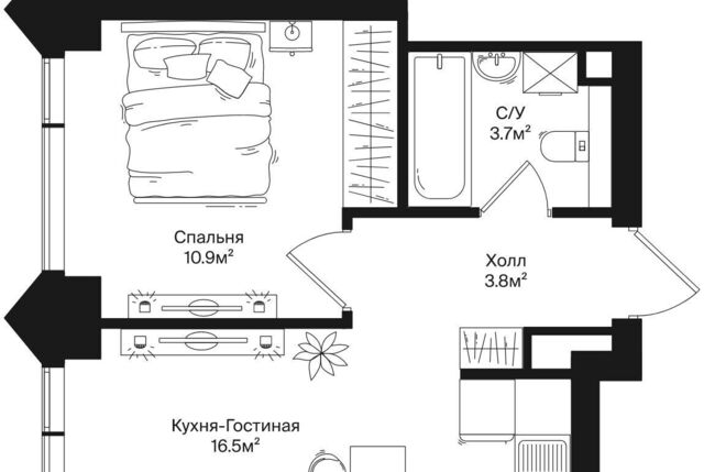 ул Маршала Бирюзова 1к/1 поле, Октябрьское фото