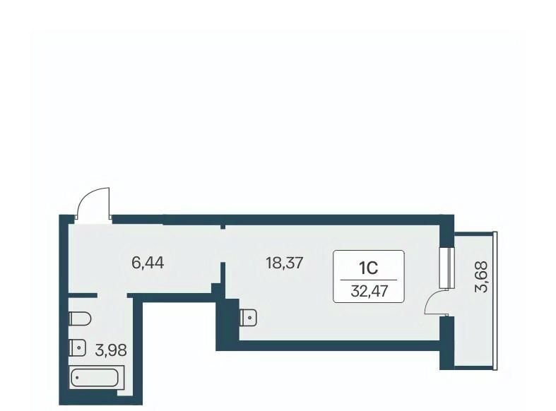 квартира г Новосибирск р-н Кировский Затулинский ул Зорге 229/3 ЖК «Расцветай на Зорге» Площадь Маркса, жилмассив фото 1