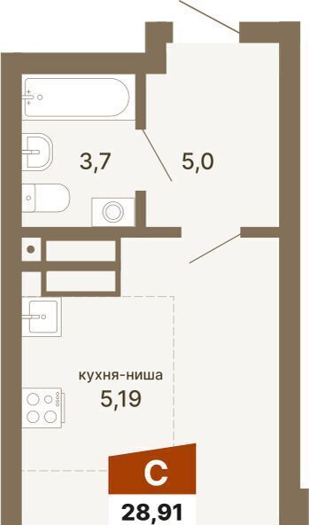 квартира г Екатеринбург Геологическая ул Волгоградская 197к/2 фото 1