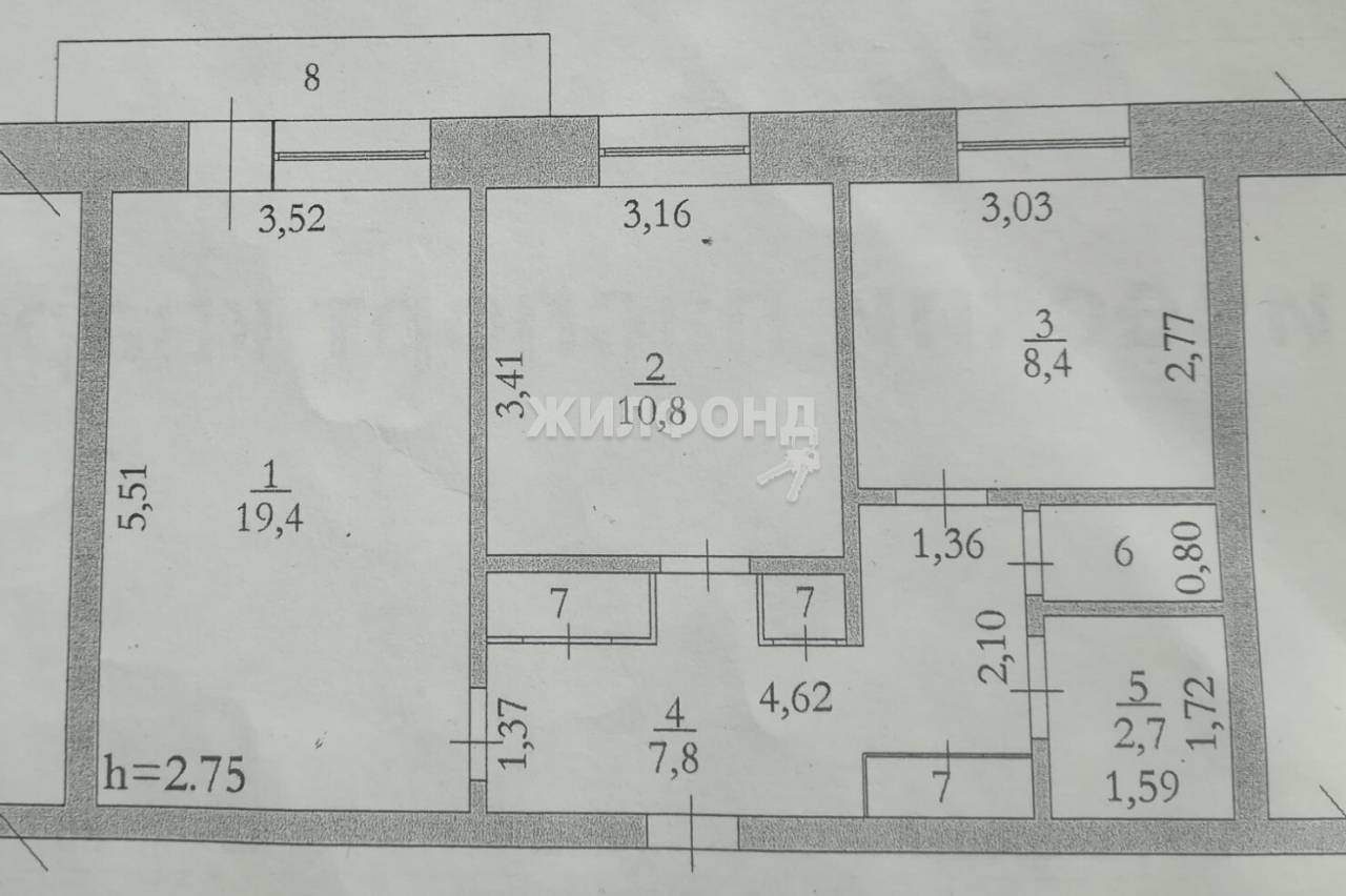 квартира г Нефтеюганск д. 1, 5-й микрорайон фото 16