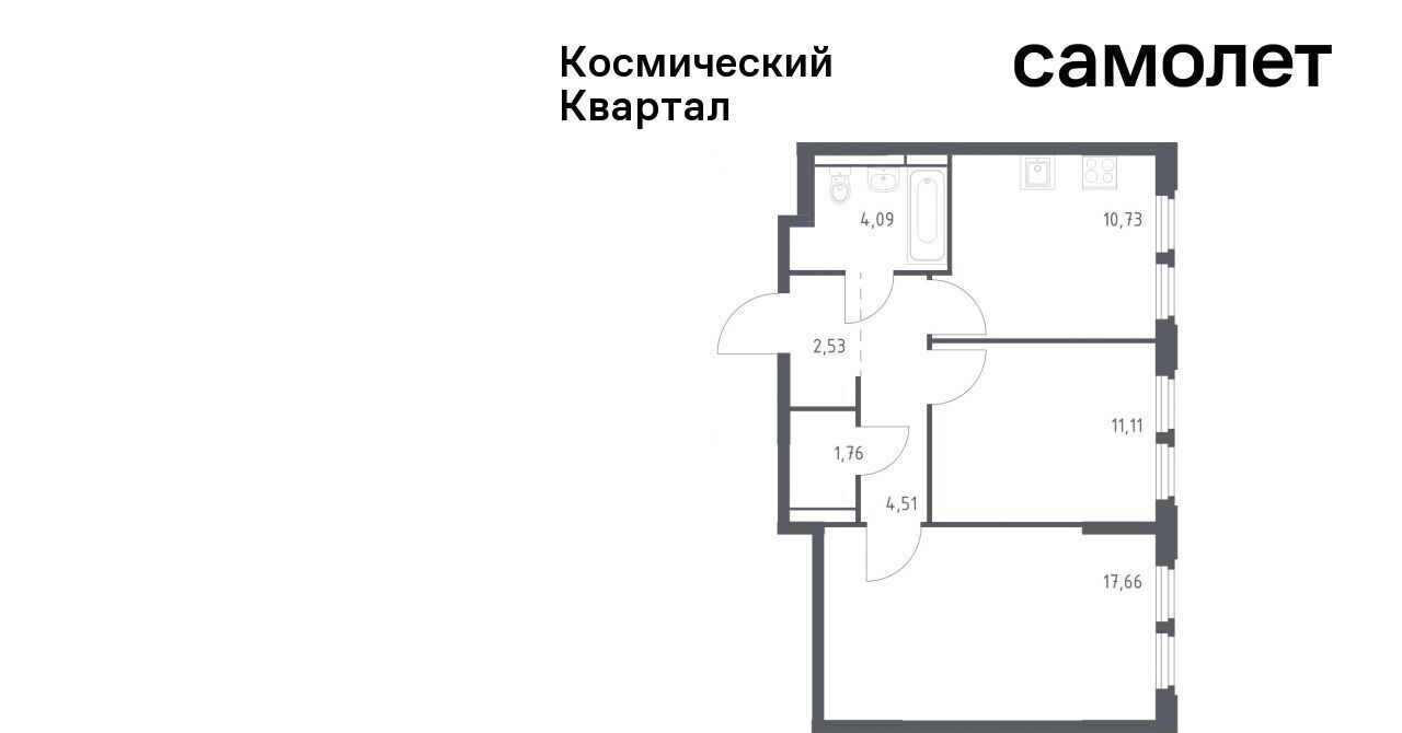 квартира г Королев мкр Юбилейный Щёлковская фото 1