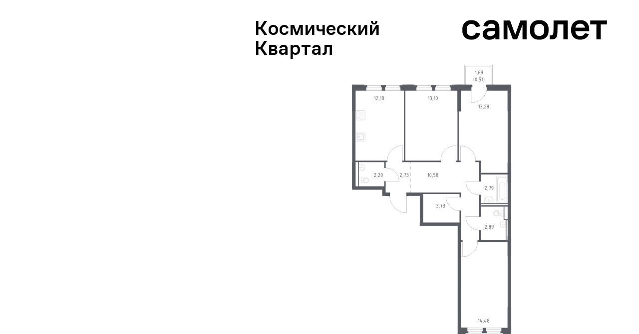 квартира г Королев мкр Юбилейный Щёлковская фото 1