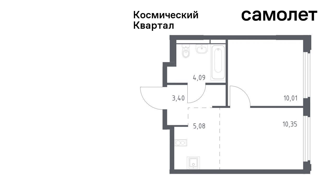 квартира г Королев мкр Юбилейный Щёлковская фото 1