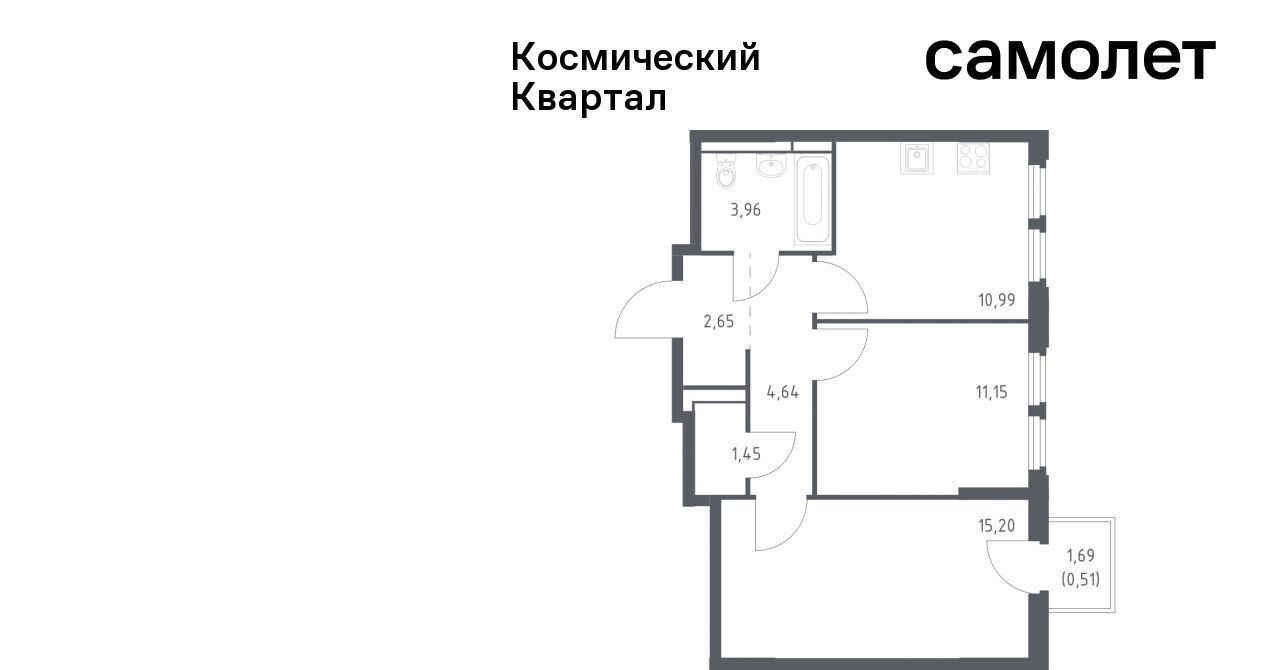 квартира г Королев мкр Юбилейный Щёлковская фото 1