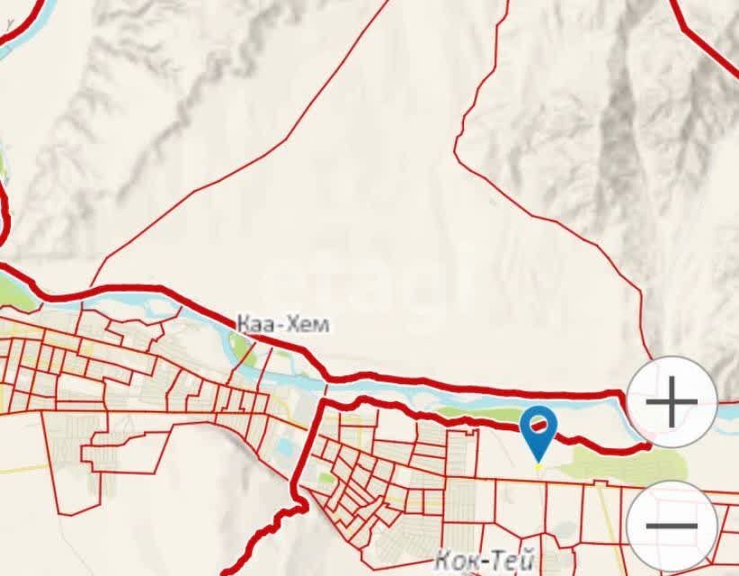 земля р-н Кызылский кожуун, посёлок городского типа Каа-Хем фото 1