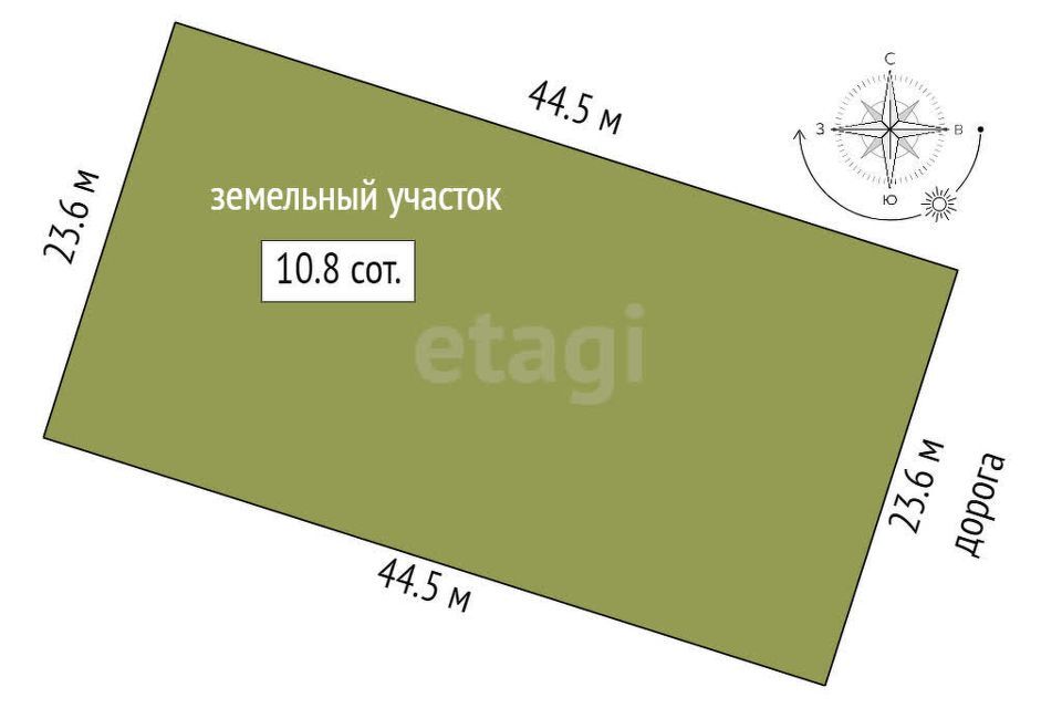 земля р-н Мелеузовский д Тамьян ул Ясная фото 9