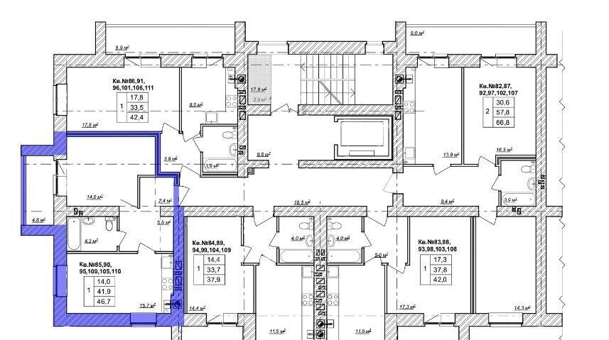 квартира г Кострома р-н Заволжский ул Радиозаводская 14 фото 3