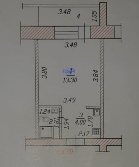 квартира г Чебоксары ул Короленко 6а фото 19