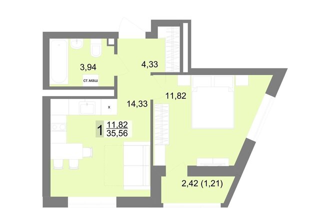 Академический ул Тенистая 1г ЖК на Тенистой фото