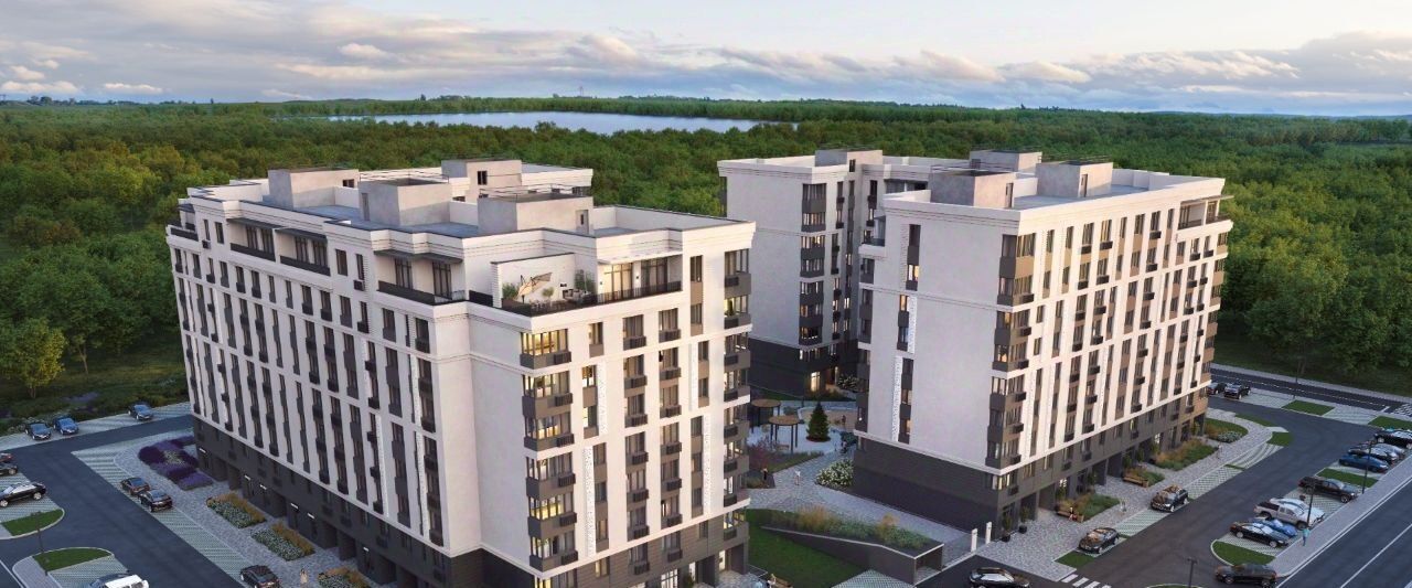 квартира г Тюмень р-н Центральный ул Братьев Бондаревых 1 ЖК «Life Residence квартал и парк» Центральный административный округ фото 3