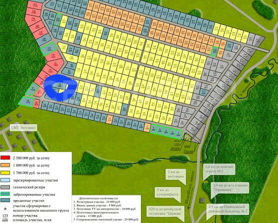 земля городской округ Одинцовский с Перхушково Одинцово фото 2