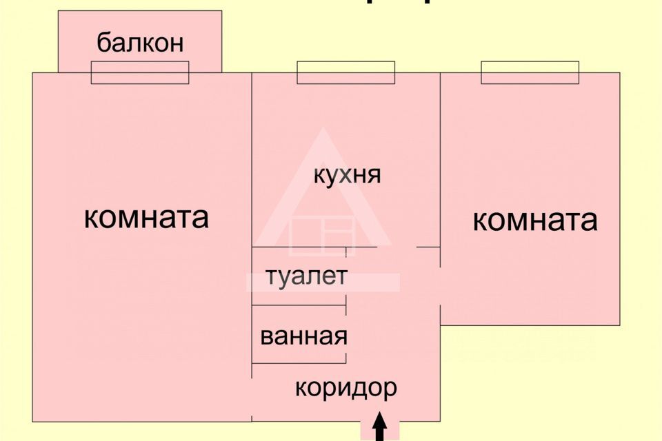 квартира р-н Коркинский г Коркино ул 1 Мая 20 фото 7