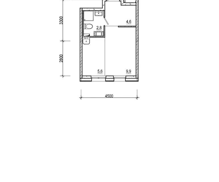 квартира г Сургут городской округ Сургут, 30а микрорайон, 1 стр фото 1