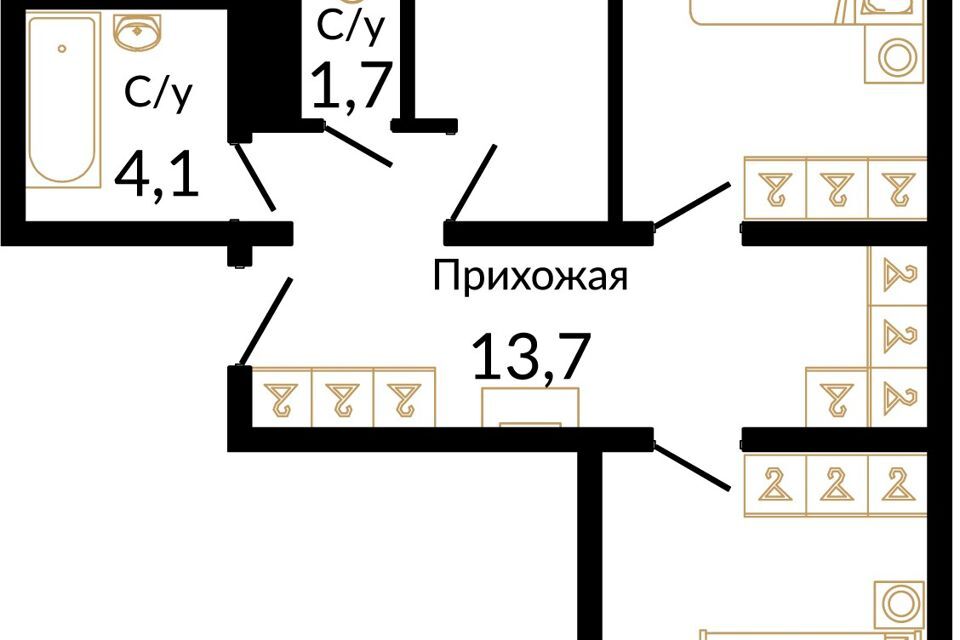 квартира г Сочи ул Акаций 34/2 городской округ Сочи фото 1