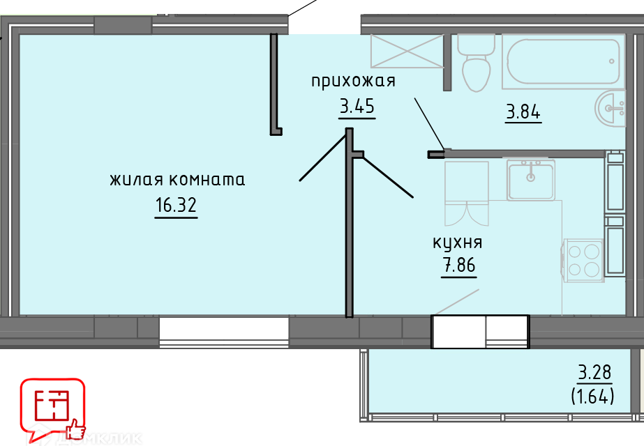 квартира г Киров ул Левитана 18а муниципальное образование Киров фото 1