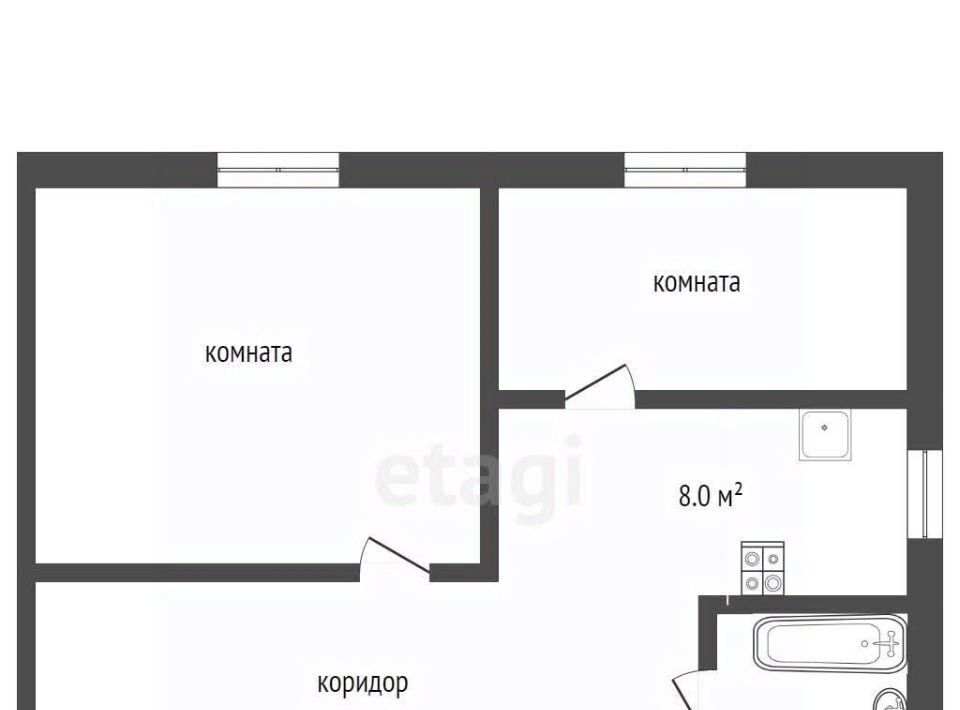 квартира г Оренбург р-н Центральный ул Шевченко 42 фото 2