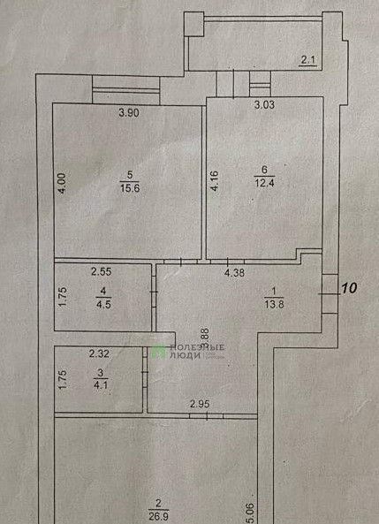 квартира г Киров р-н Ленинский ул Молодой Гвардии 90 фото 2