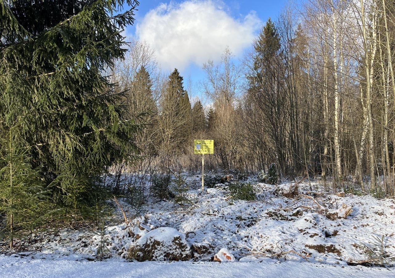 земля городской округ Дмитровский п Андрейково 9764 км, коттеджный пос. Олюнино, 22, Деденево, Рогачёвское шоссе фото 3