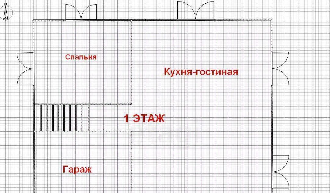 дом р-н Анапский х Красный снт Южное ДНТ, Анапа муниципальный округ фото 2