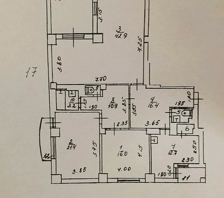 квартира г Астрахань ул Румынская 9к/2 фото 26