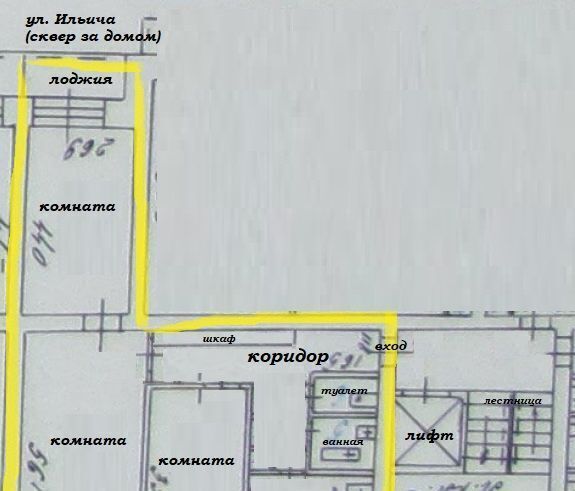 квартира г Екатеринбург Уралмаш ул. Ильича, 39 фото 11