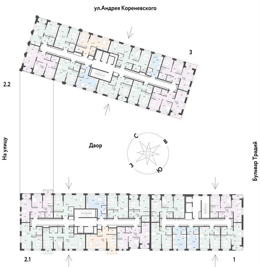 квартира г Тюмень р-н Калининский ул Новоселов 104 фото 17