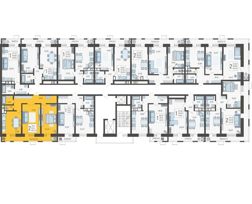 квартира г Краснодар микрорайон 9-й километр ул Ярославская 115/5 фото 2