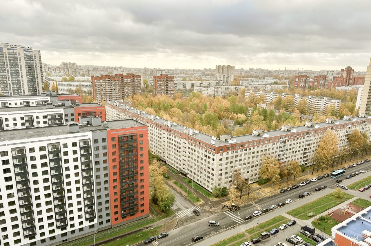 квартира г Санкт-Петербург метро Проспект Просвещения пр-кт Просвещения 43 ЖК «Лондон Парк» округ № 15 фото 3