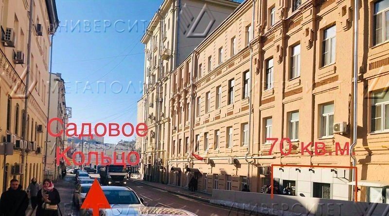 торговое помещение г Москва метро Курская Бауманка ул Казакова 3с/1 фото 1