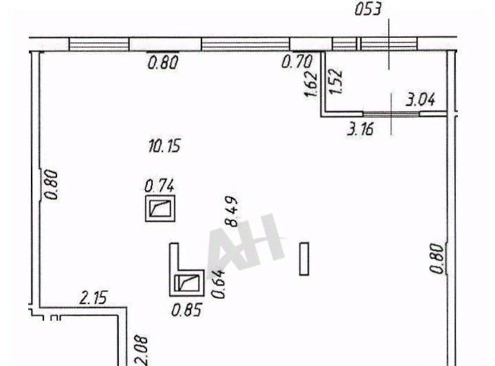 свободного назначения г Москва ТиНАО Новомосковский, ул. Сервантеса, 1к 3 фото 2