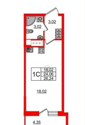 метро Улица Дыбенко наб Октябрьская ЖК «Pulse Premier» корп. 3. 2 фото