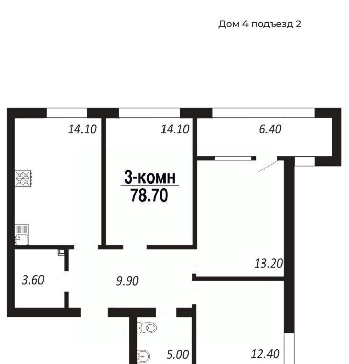 квартира г Омск р-н Советский пр-кт Королева фото 1