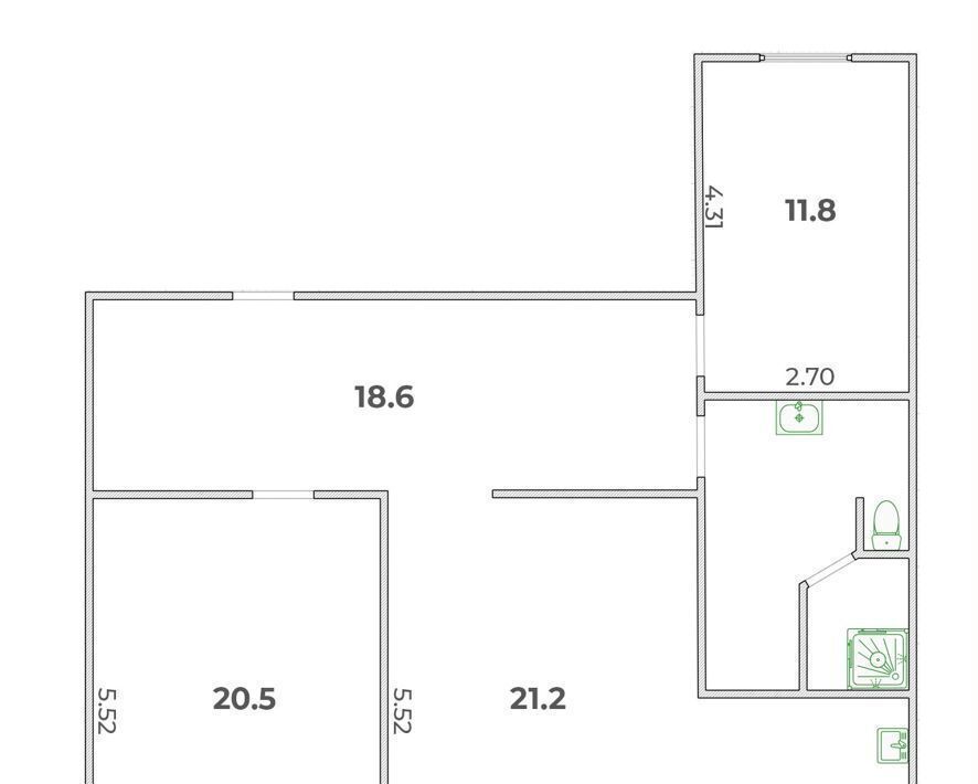 квартира г Пермь р-н Индустриальный ул Космонавта Леонова 23 фото 1