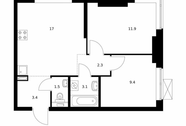 Очаково ЖК Новое Очаково к 1. 1 фото