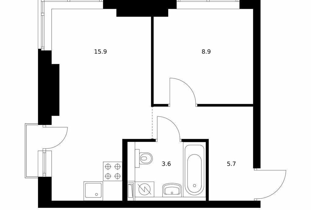 квартира г Москва Очаково ЖК Новое Очаково к 1. 2 фото 1