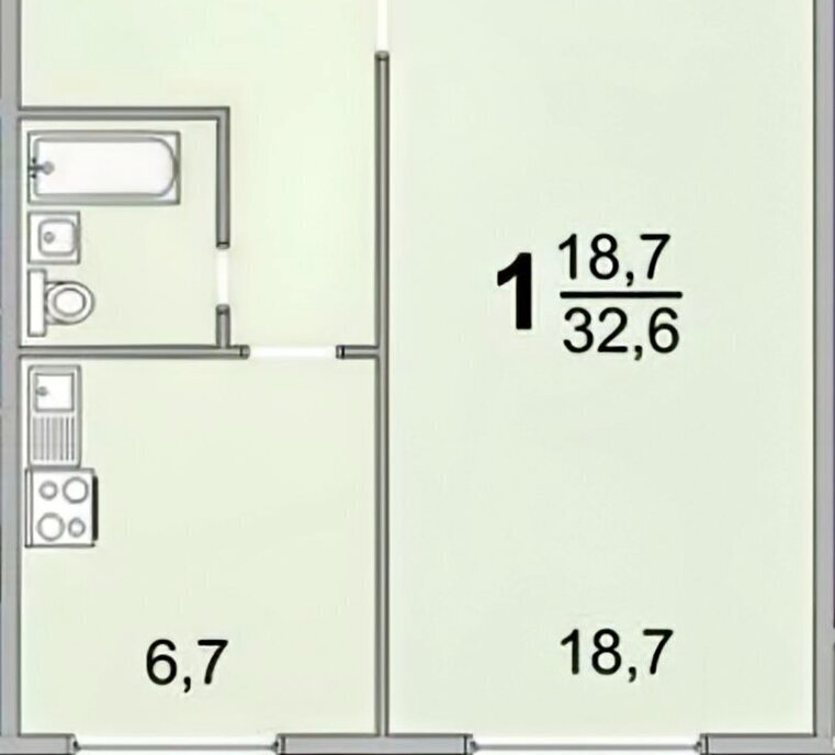 квартира г Москва метро Домодедовская ш Каширское 90к/3 фото 11