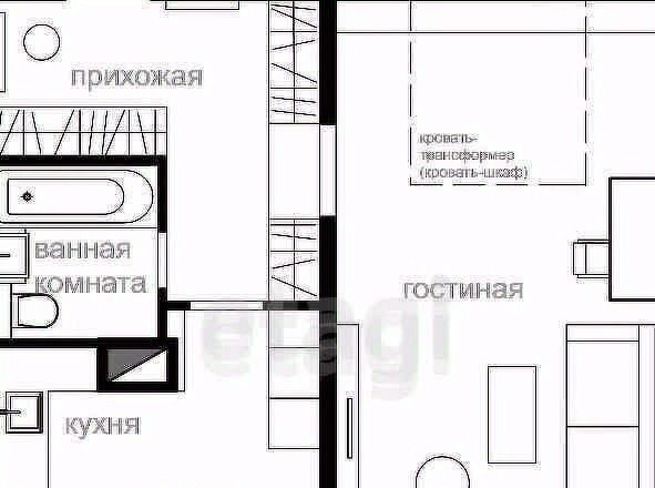 квартира р-н Зеленодольский г Зеленодольск ул Карла Маркса 57в фото 2