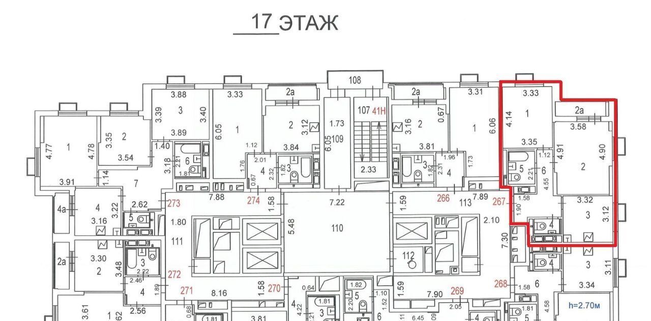 квартира г Москва метро Черкизовская ул Амурская 1к/1 ЖК по ул. Амурская муниципальный округ Гольяново фото 5