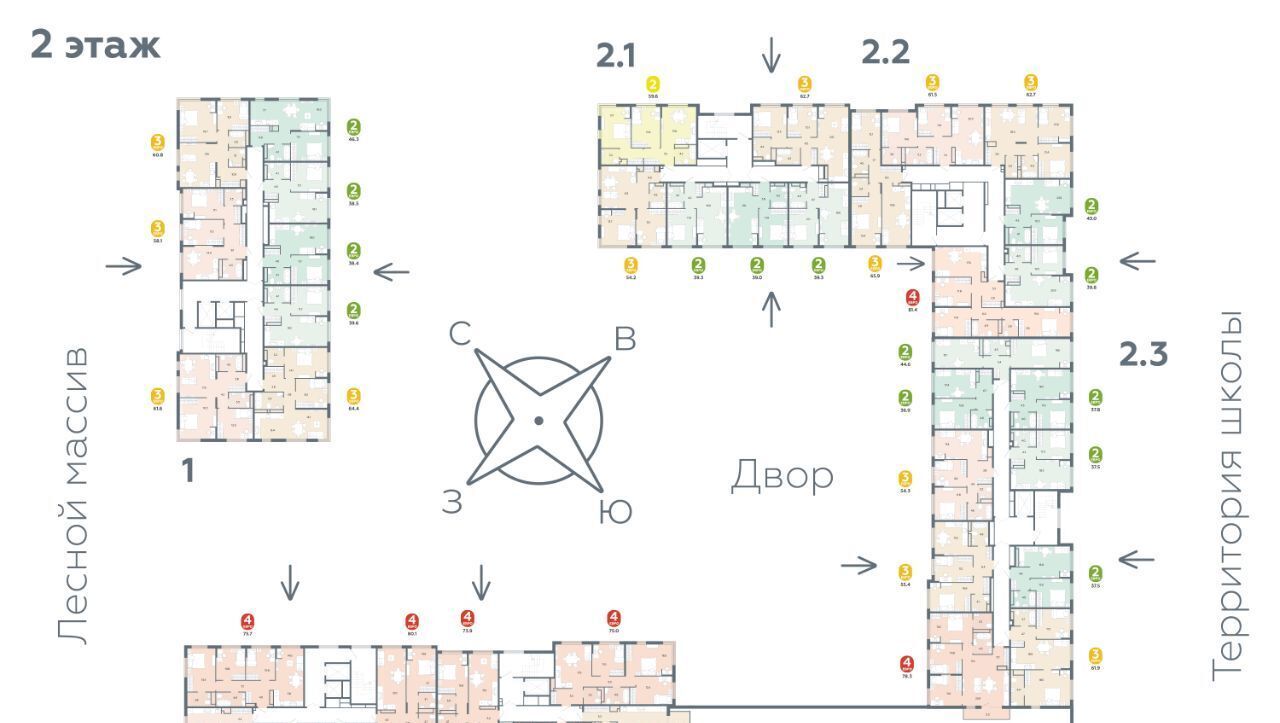 квартира р-н Тюменский д Дударева ул Сергея Джанбровского 19к/1 фото 2