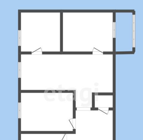 квартира г Тула р-н Советский ул 9 Мая 18к/2 фото 2