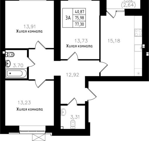 р-н Авиастроительный Северный Вокзал фото